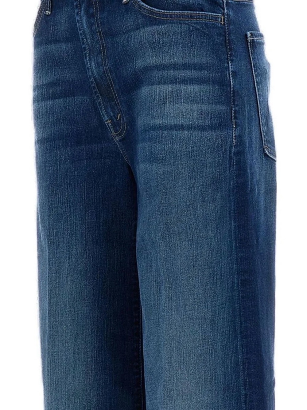 MOTHER Hustler Roller Sneak Jean in Troublemaker wash 30 - Picture 4 of 13